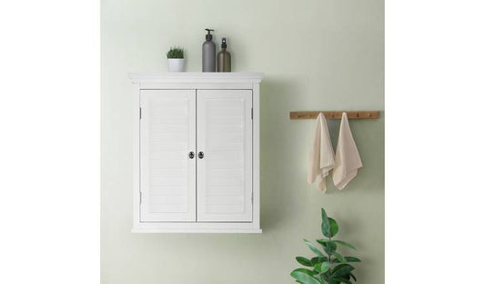 Teamson Home Glancy 2 Door Cabinet - White