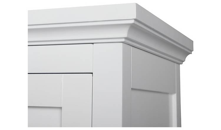 Teamson Home Glancy 2 Door Cabinet - White