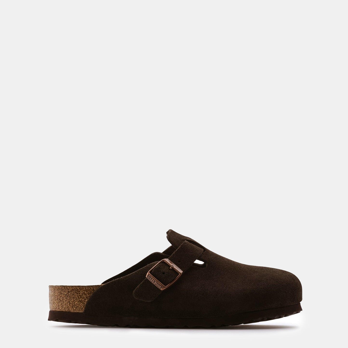 Birkenstock Boston Suede Flat Sandals