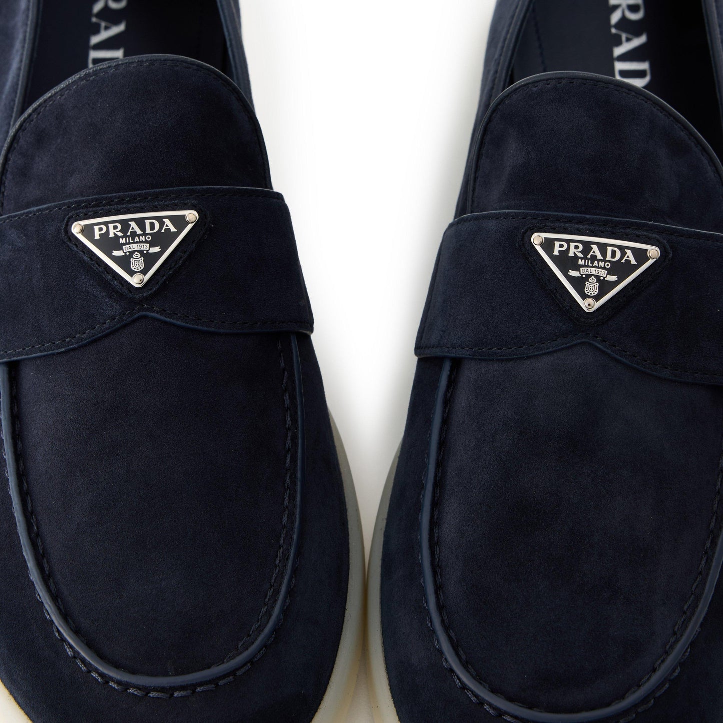 Prada Suede Loafers
