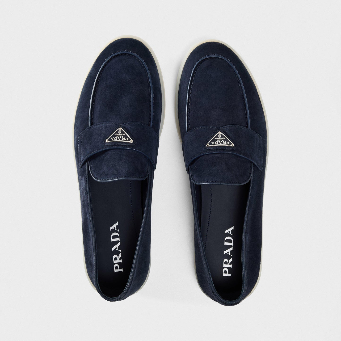 Prada Suede Loafers