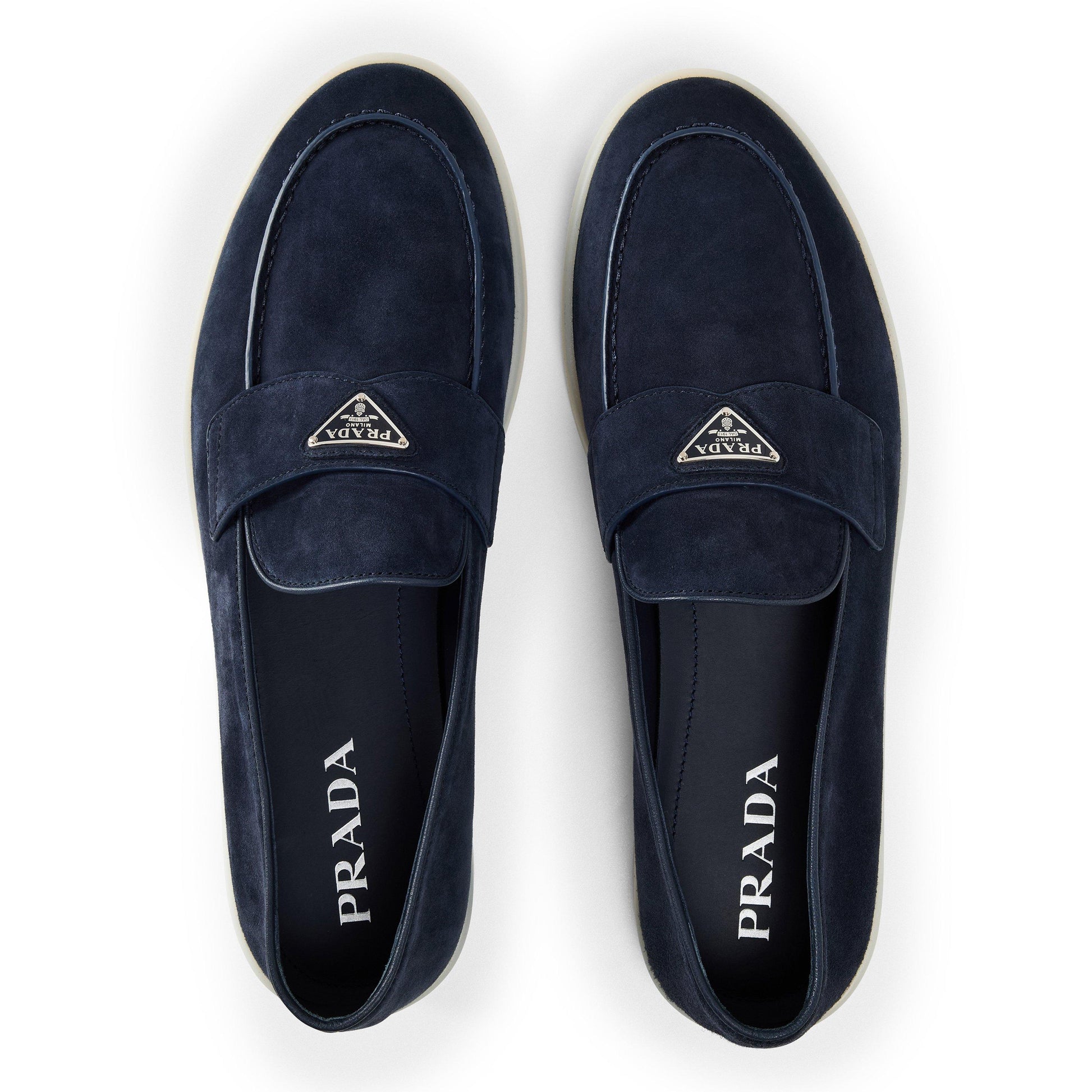 Prada Suede Loafers