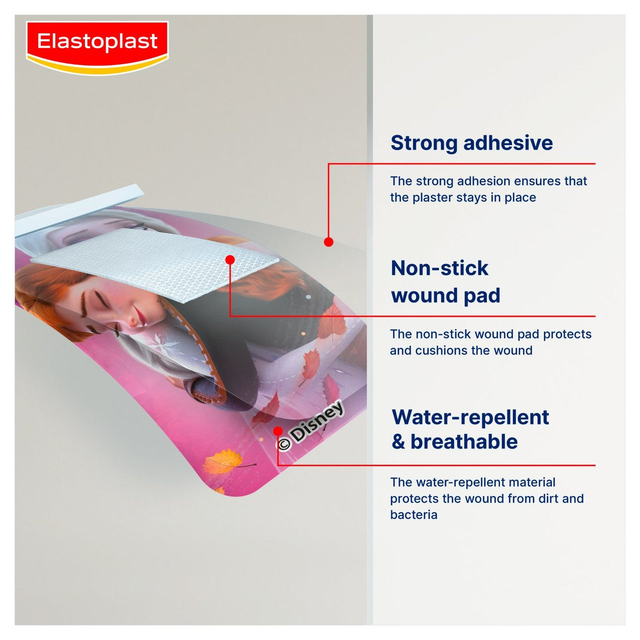 Elastoplast Disney Frozen Plasters