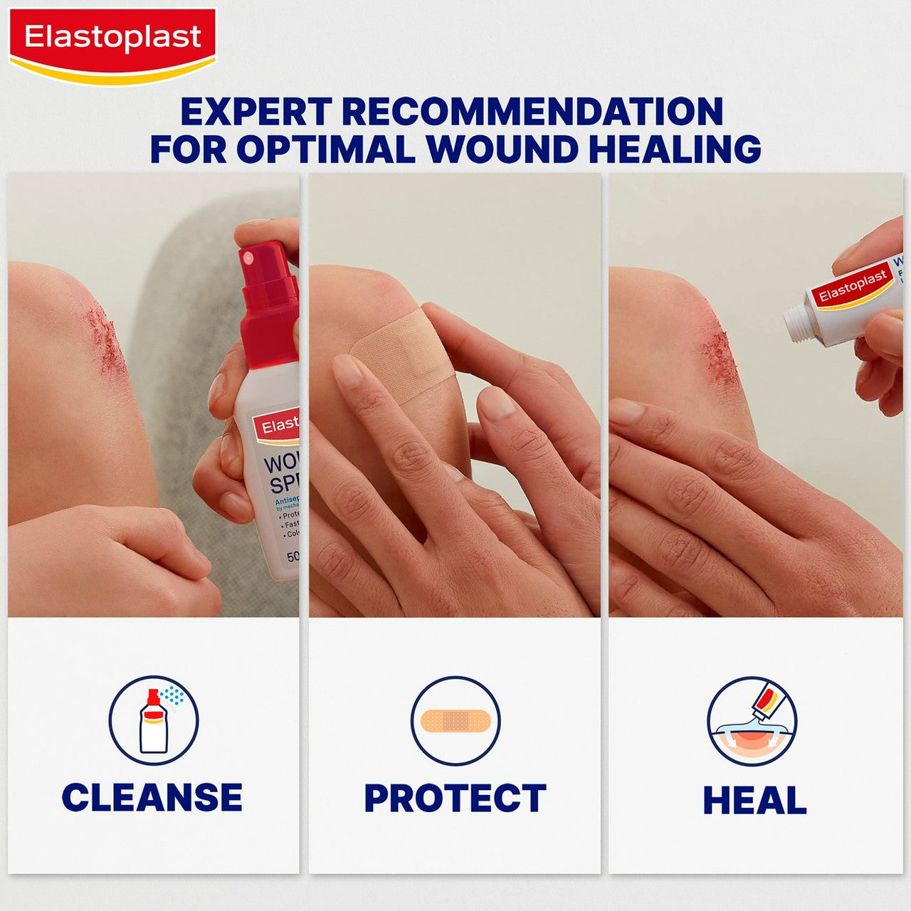 Elastoplast Sensitive Plasters Multi Tone Light