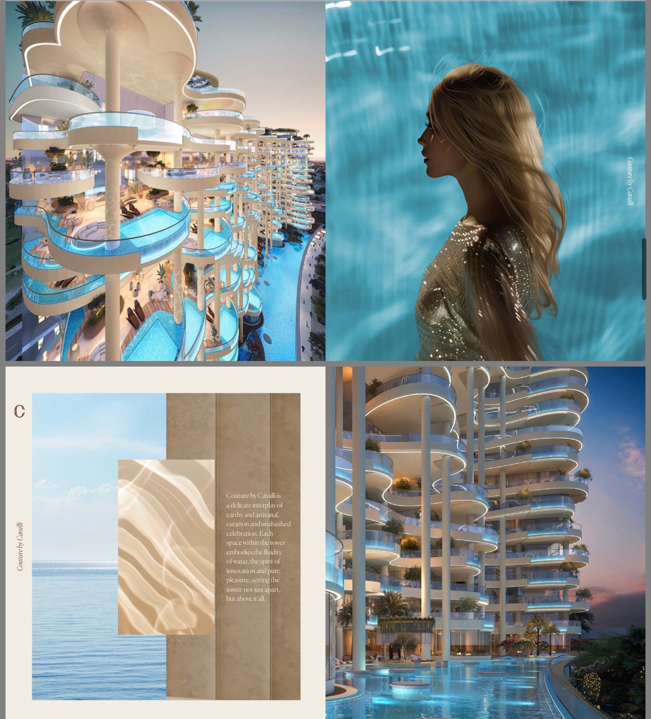 Couture by Cavali — 3 4 5 6 Bedroom Ultra Luxury Residences and Penthouses — Masterpiece Lifestyle Experience — Dubai UAE