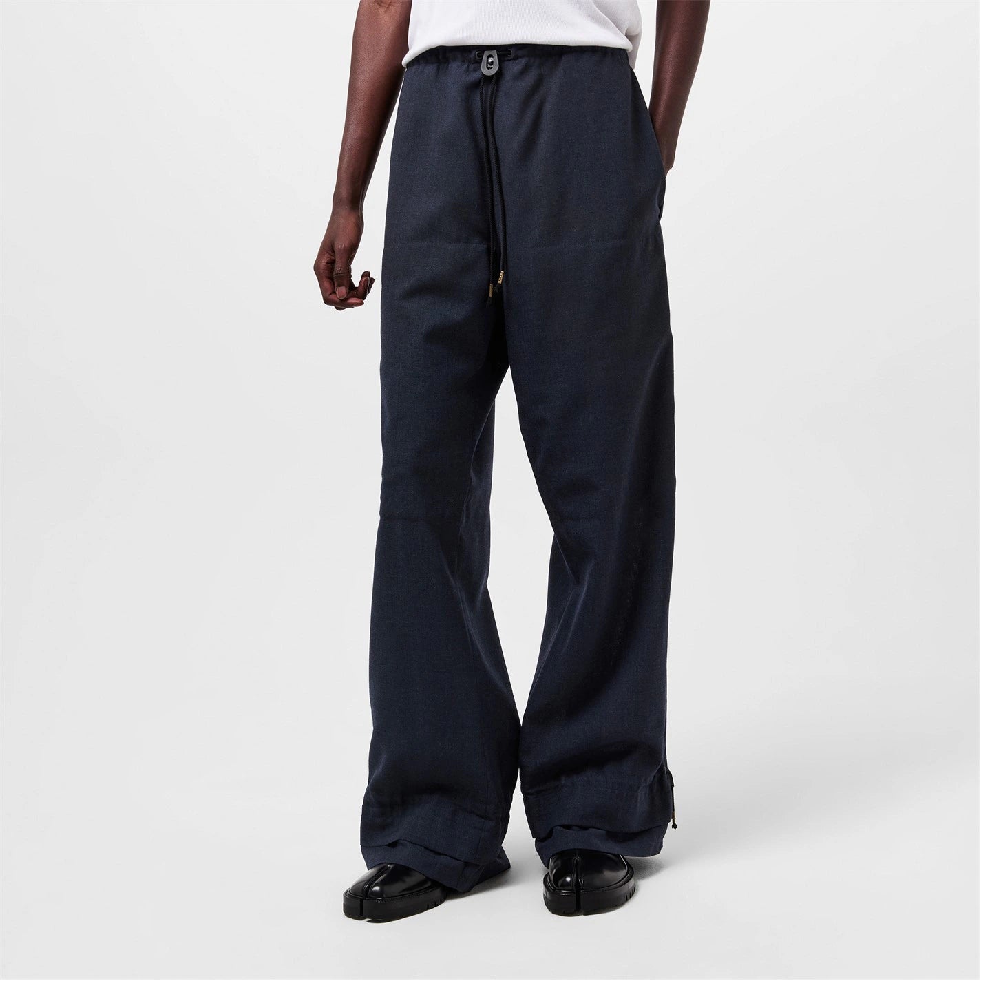 MAISON MARGIELA Men's Double Breasted Suit Trousers