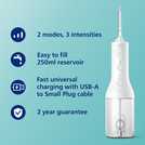 Philips Sonicare Power Water Flosser 3000, White, HX3826/31