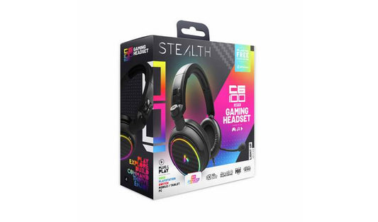 STEALTH C6-100 LED Gaming Headset Xbox, PS, Switch, PC