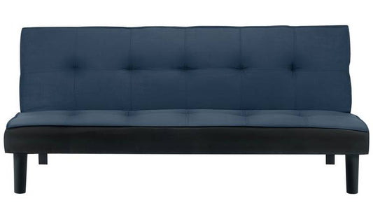 Birlea Aurora Clic Clac Velvet Sofa Bed - Midnight Blue