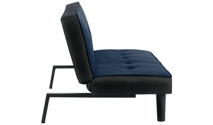 Birlea Aurora Clic Clac Velvet Sofa Bed - Midnight Blue