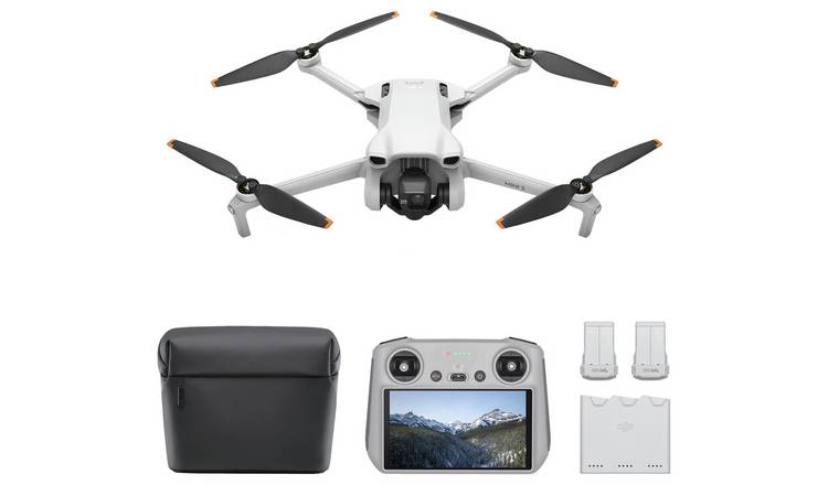 DJI Mini 3 Fly More Combo Drone & DJI RC Remote Controller