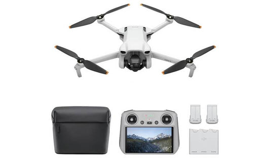 DJI Mini 3 Fly More Combo Drone & DJI RC Remote Controller
