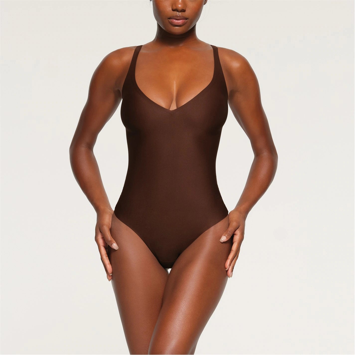 Womens SKIMS Body Plunge Bodysuit