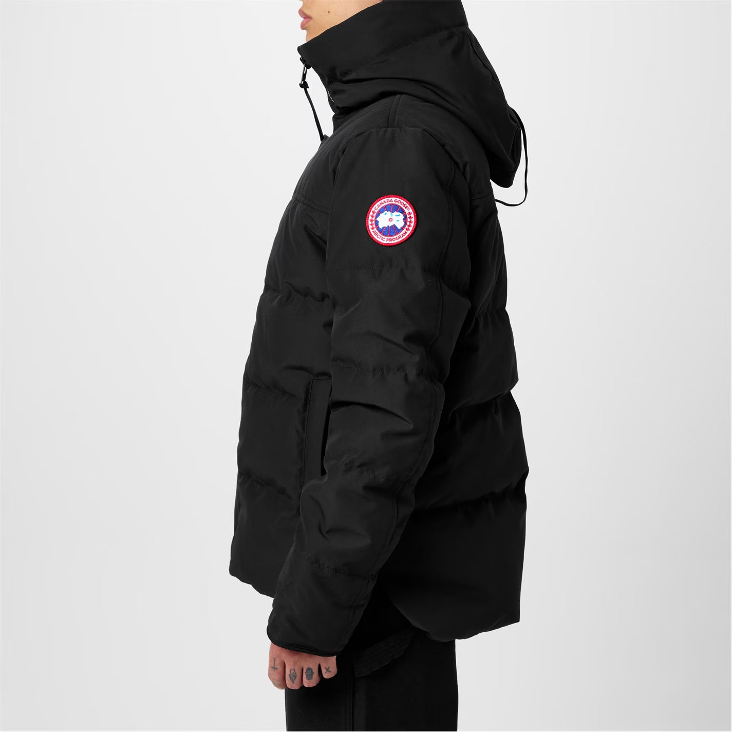 CANADA GOOSE Men's Macmillan Duck Down Hooded Long Sleeve Parka