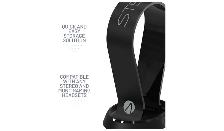 STEALTH Gaming Headset Stand With Base - Black