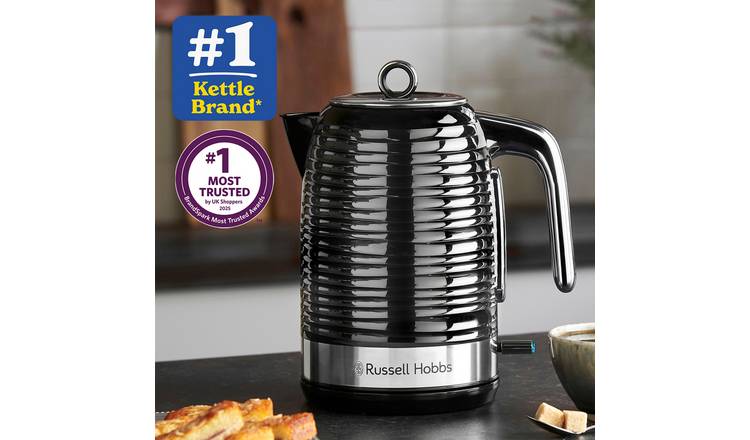 Russell Hobbs Inspire Black Kettle 24361