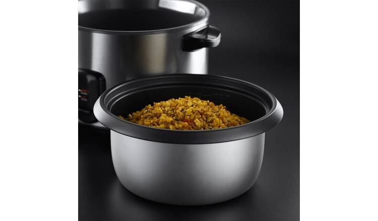 Russell Hobbs 1.8L Rice Cooker and Steamer - Silver