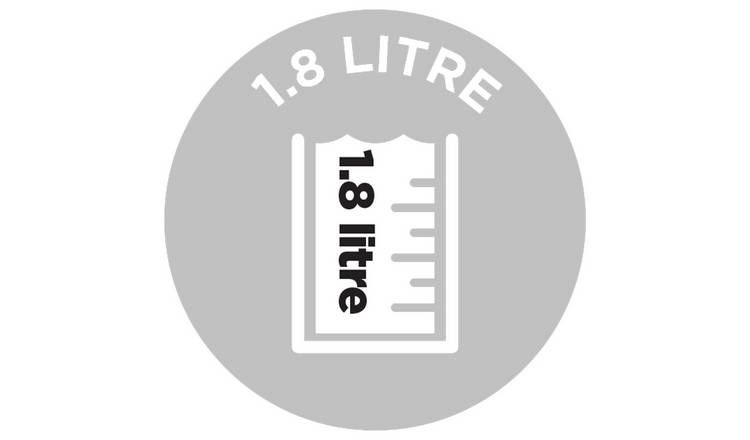 Russell Hobbs 1.8L Rice Cooker and Steamer - Silver