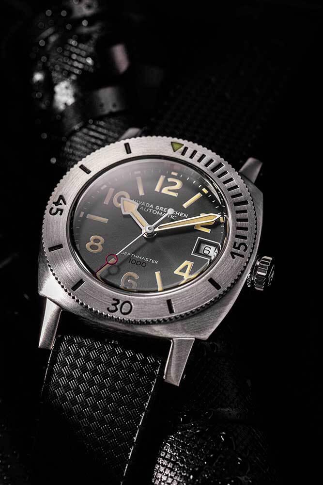 Nivada Grenchen Numerals Date - Depthmaster - 14103A