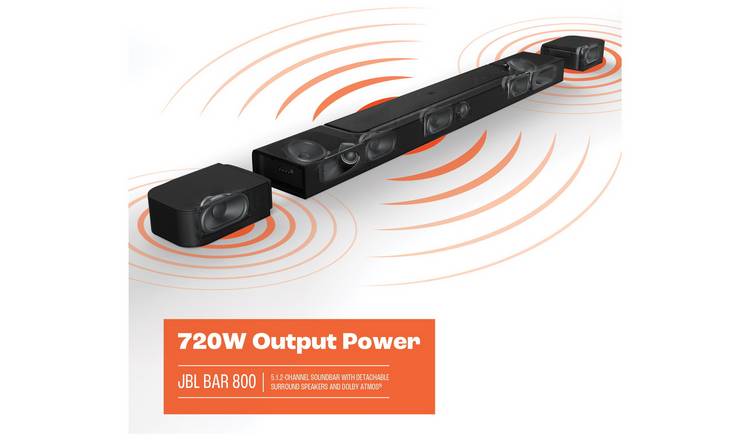 JBL Bar 800 5.1.2Ch Sound Bar With Wireless Sub