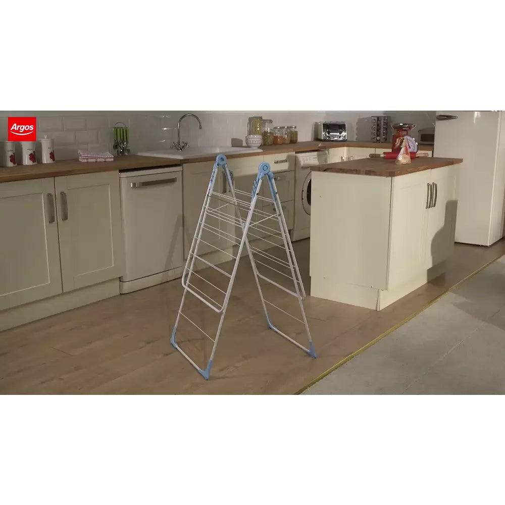 Argos Home 14m Large Cross Wing Indoor Clothes Airer