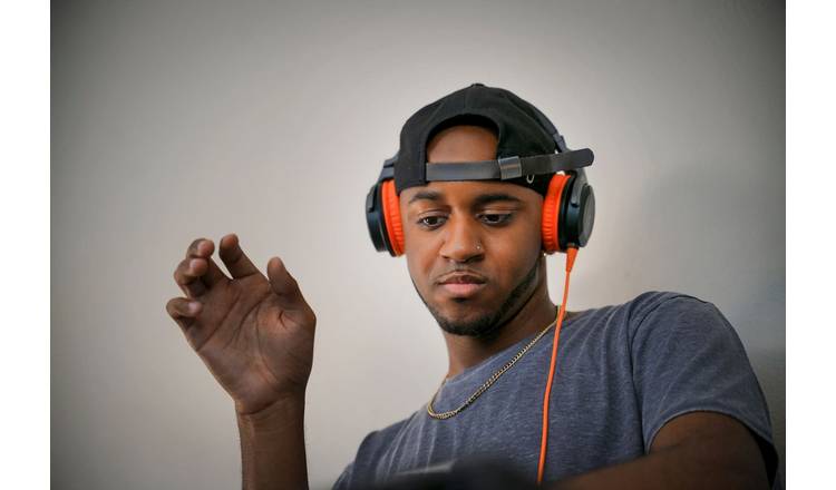 Pioneer DJ HDJ-CUE1 On-Ear Wired Headphones - Grey