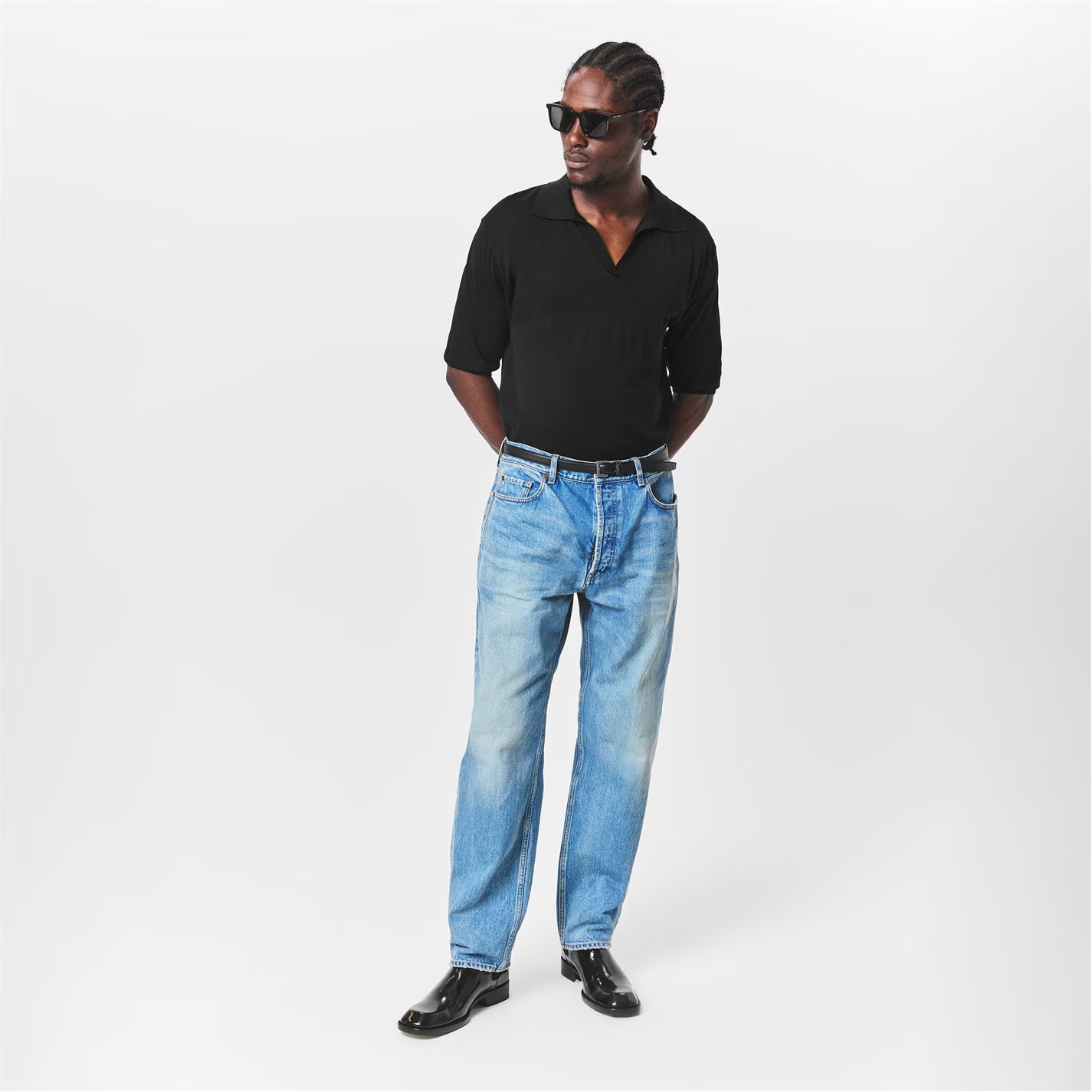 SAINT LAURENT Sl 500 Square-Frame Sunglasses