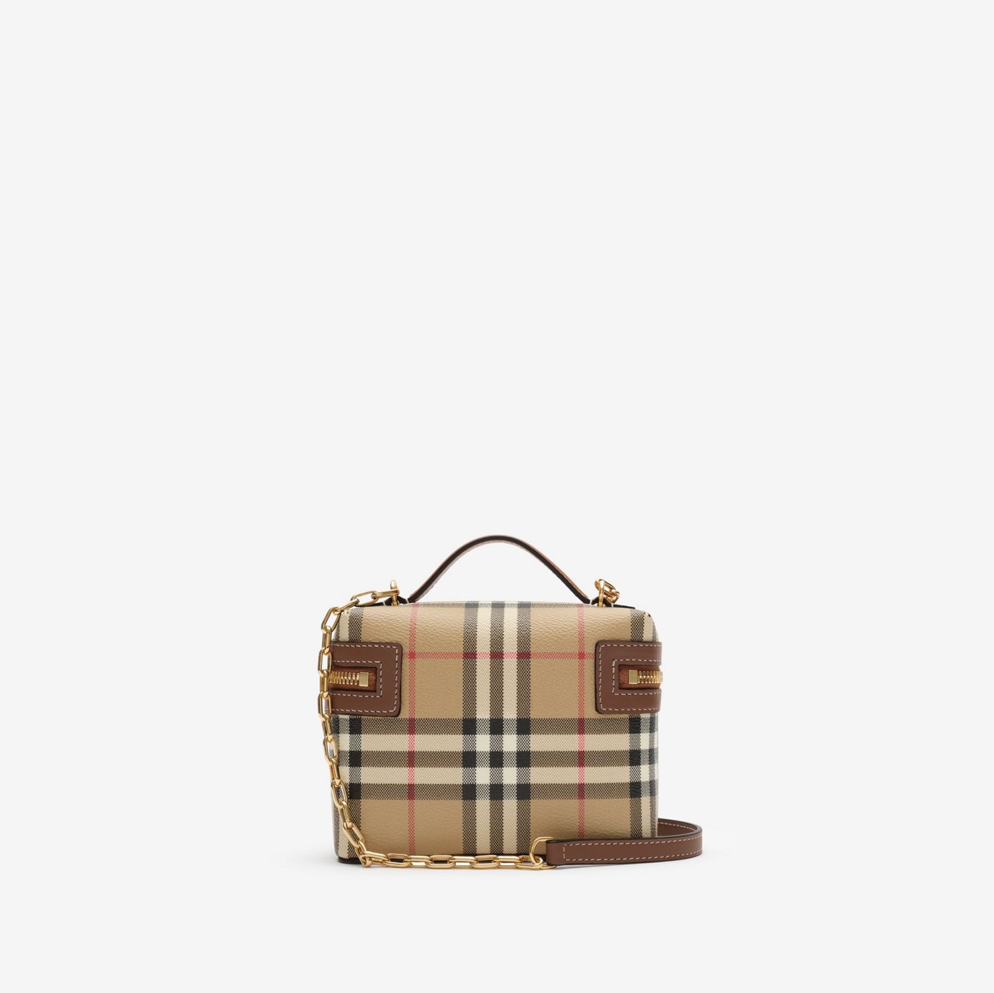 Mini Check Vanity Bag