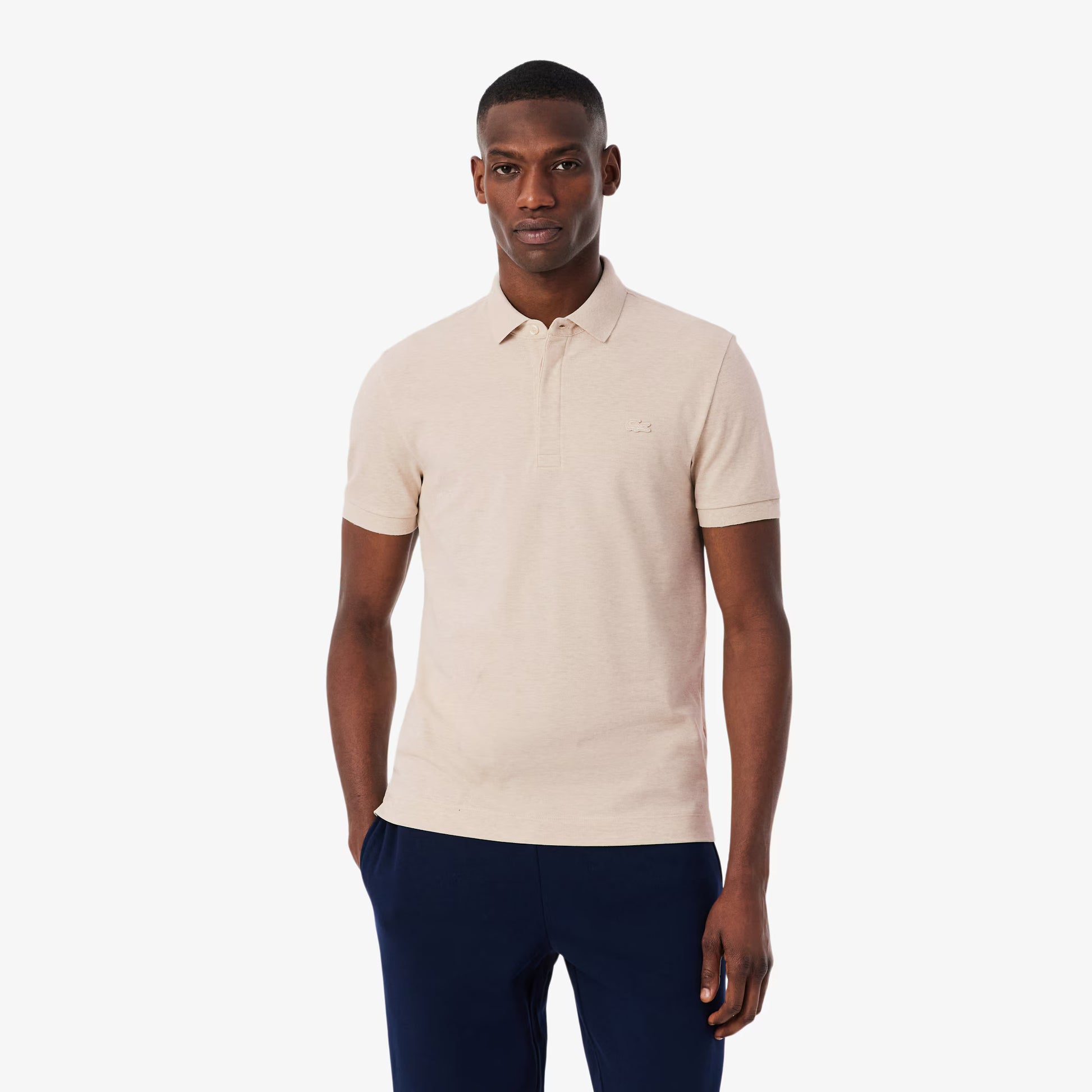 Regular Fit Paris Stretch Piqué Polo Shirt
