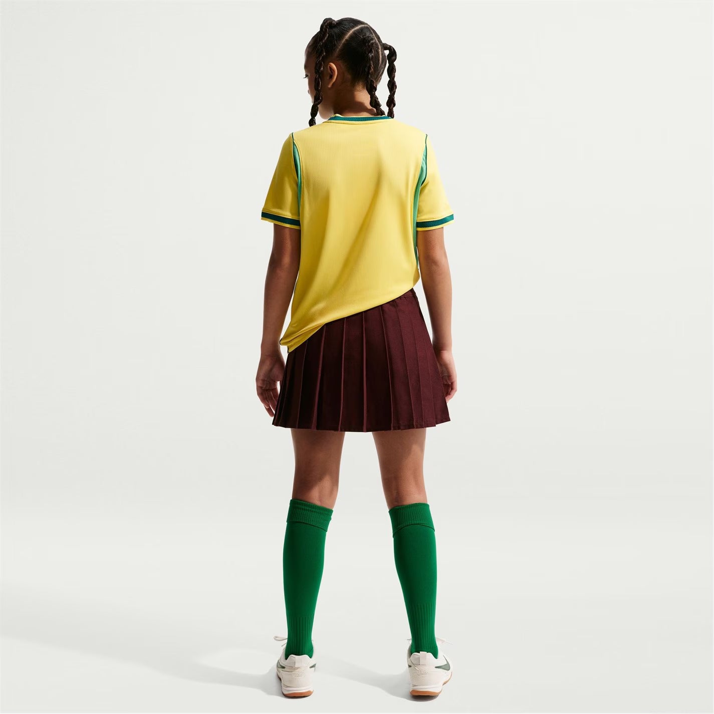 Nike Brazil World Cup 2026 Junior Home Jersey