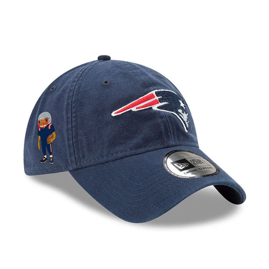 New England Patriots NFL X Bad Bunny Navy Casual Classic Adjustable Cap
