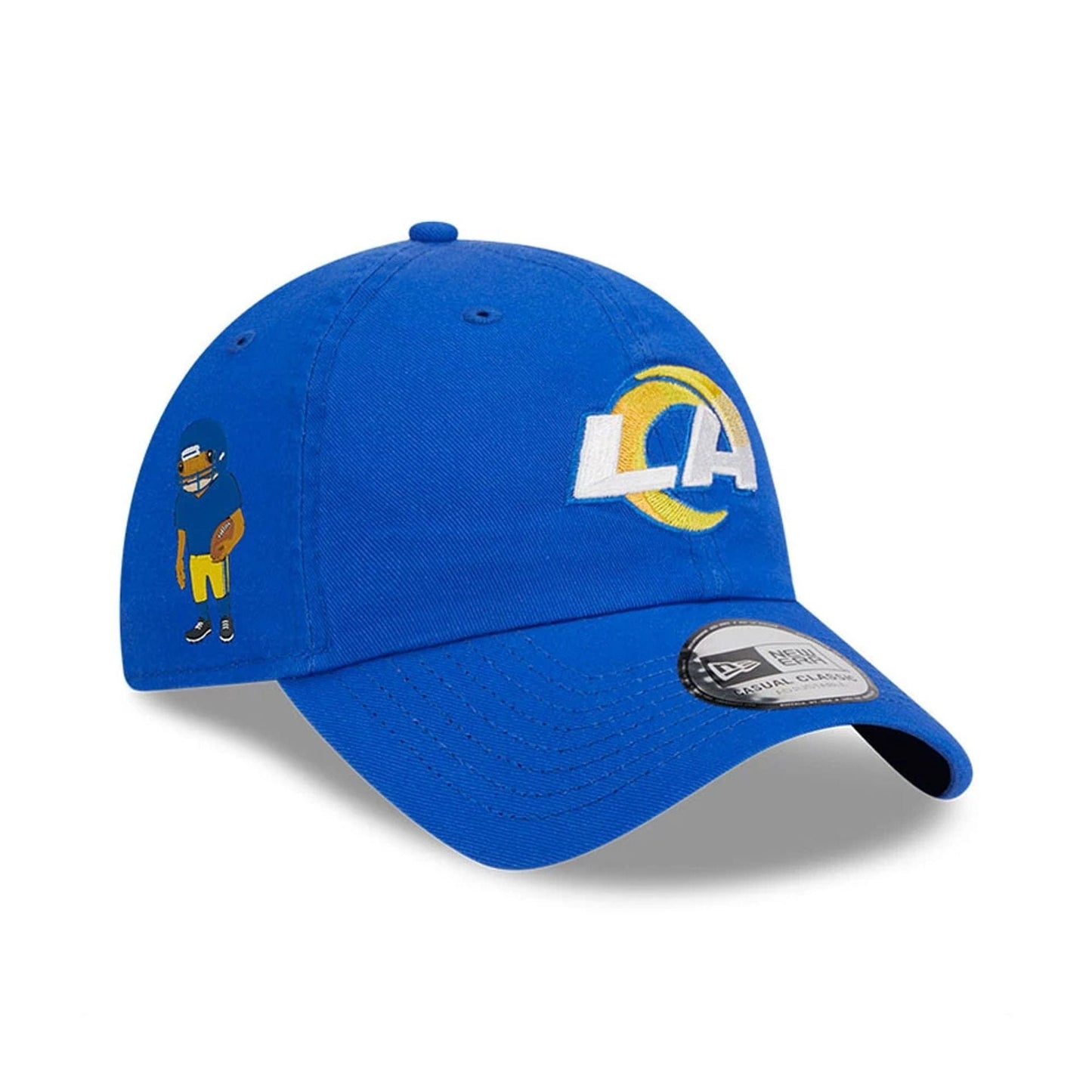 LA Rams NFL X Bad Bunny Bright Blue Casual Classic Adjustable Cap