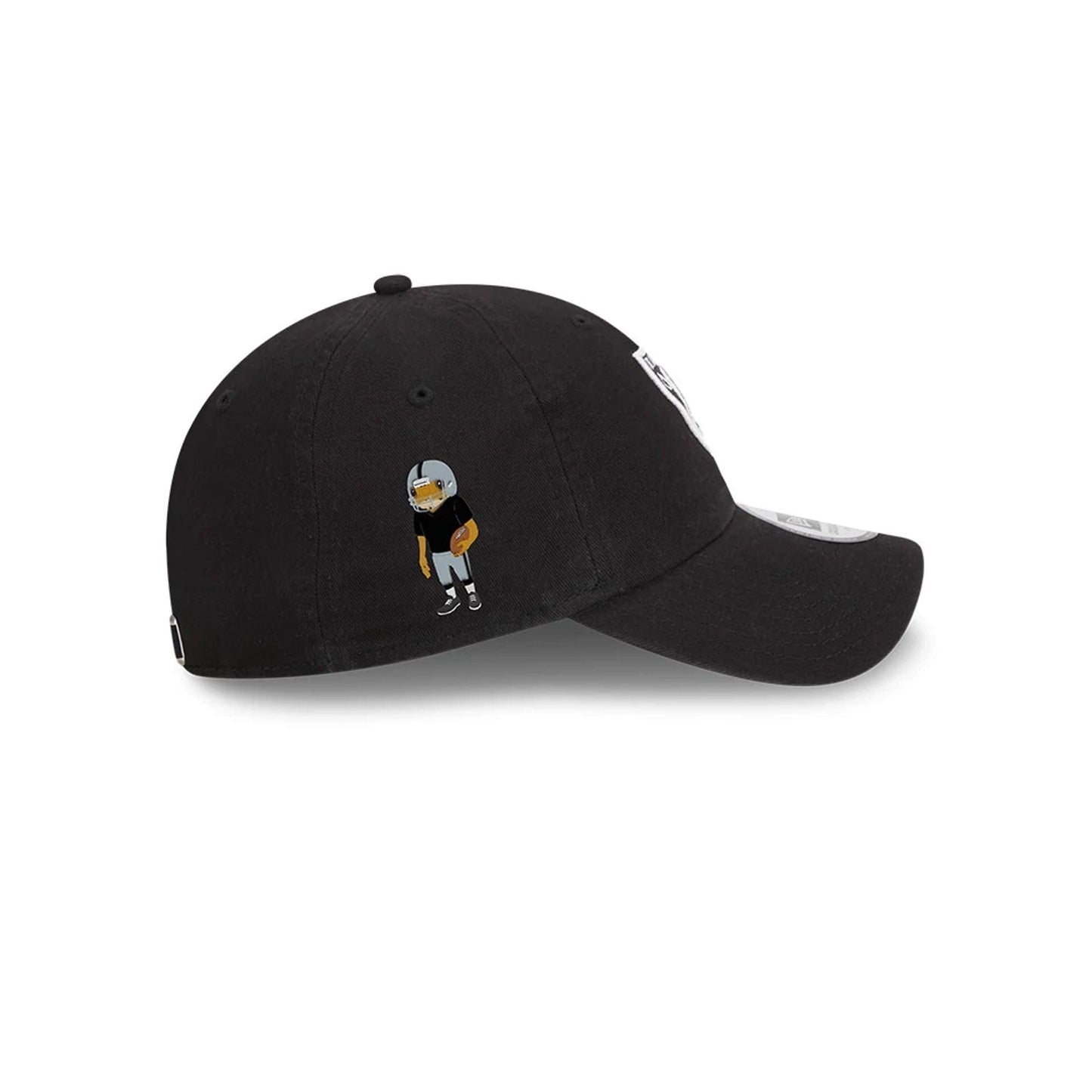 Las Vegas Raiders NFL X Bad Bunny Black Casual Classic Adjustable Cap