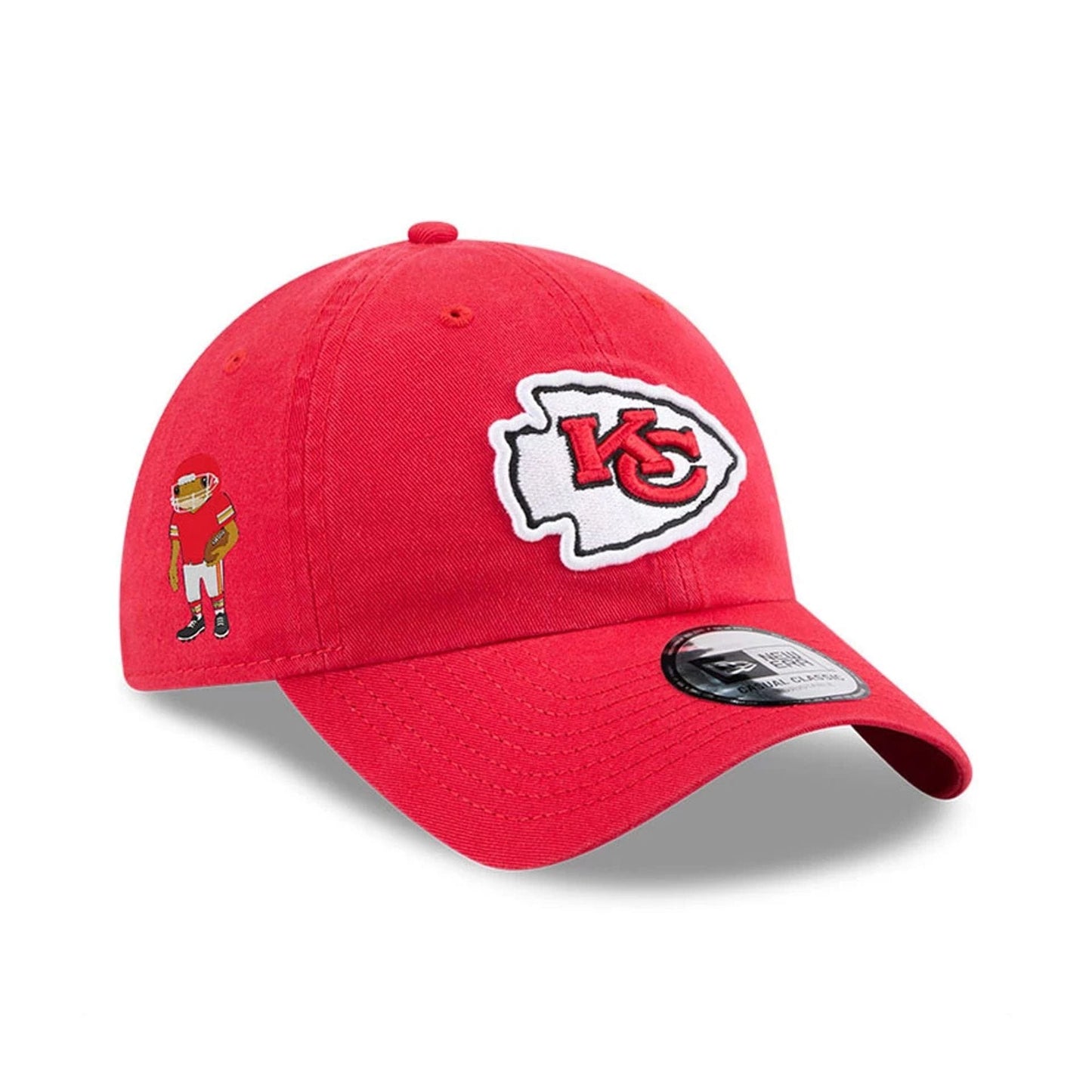 Kansas City Chiefs NFL X Bad Bunny Red Casual Classic Adjustable Cap