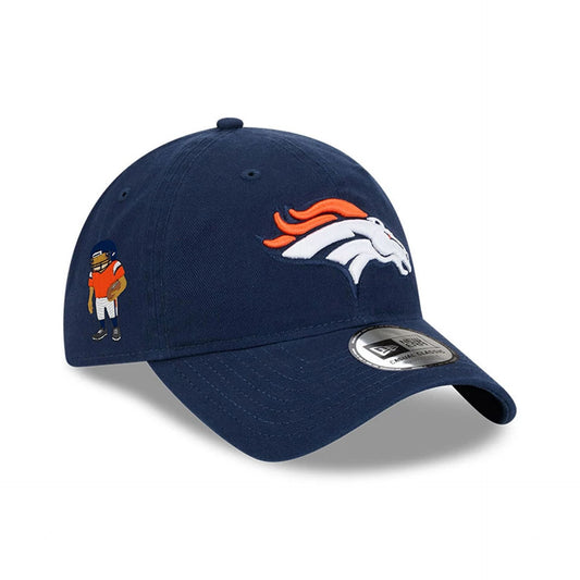 Denver Broncos NFL X Bad Bunny Navy Casual Classic Adjustable Cap