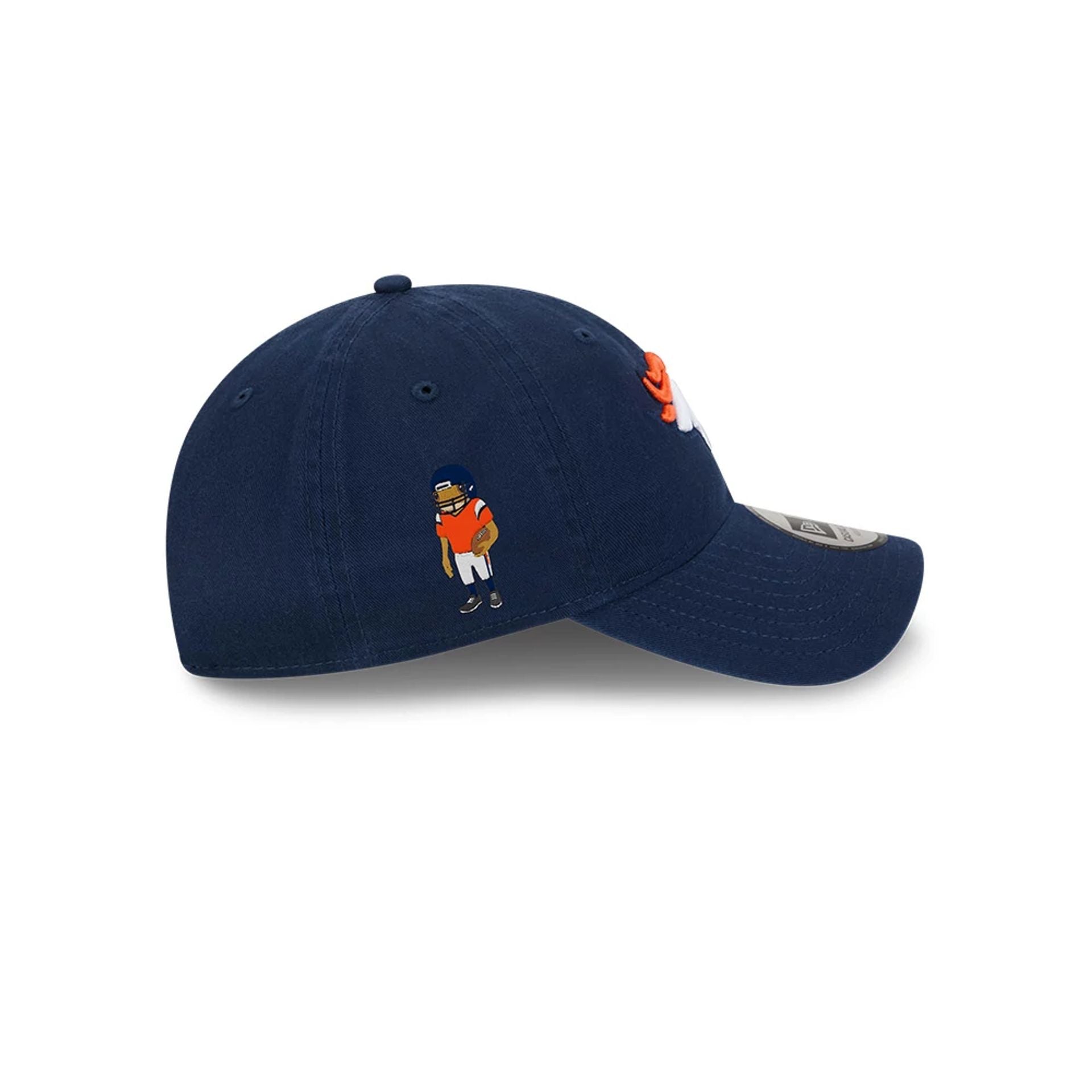 Denver Broncos NFL X Bad Bunny Navy Casual Classic Adjustable Cap
