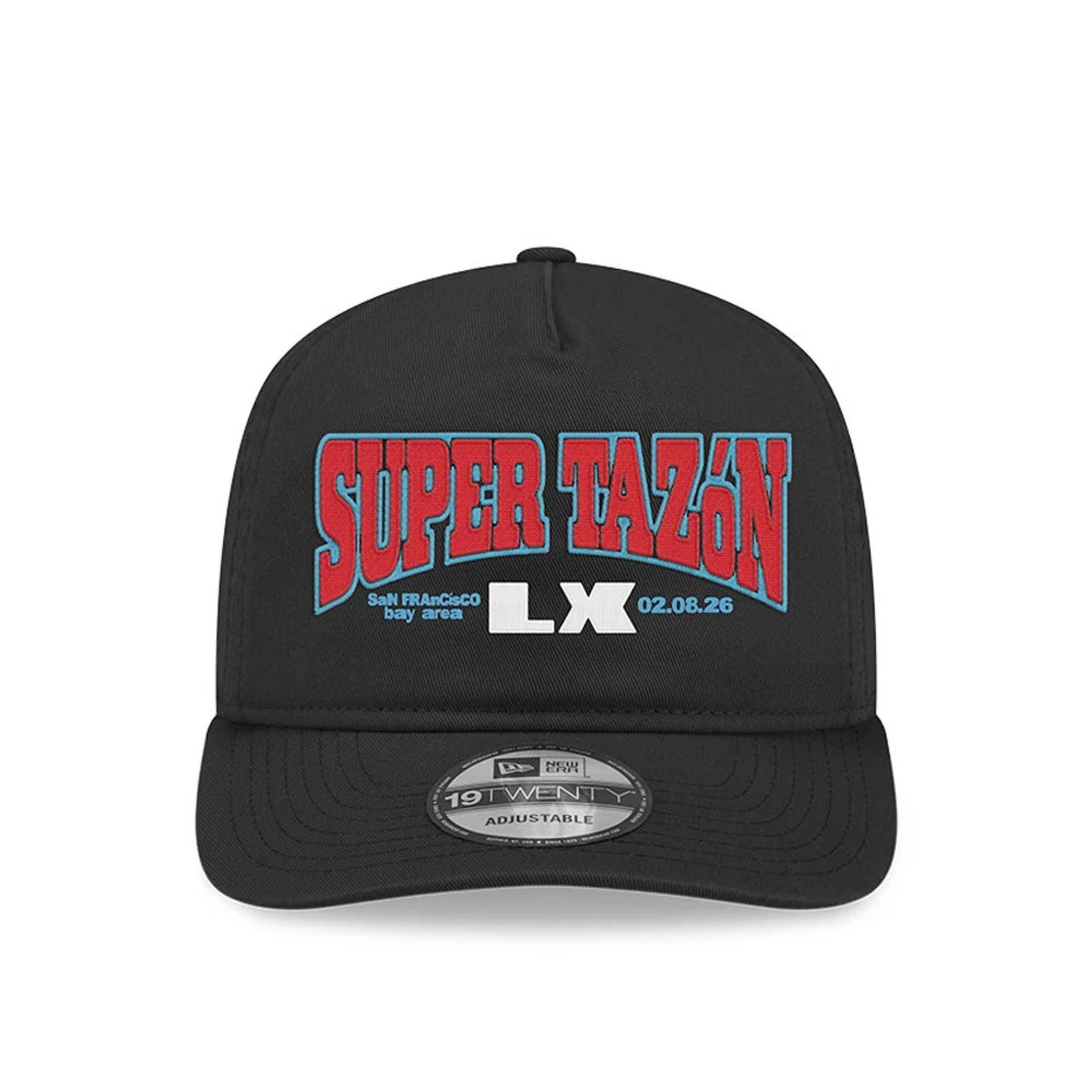 NFL X Bad Bunny Super Tazon LX 2026 Black 19TWENTY Adjustable Cap