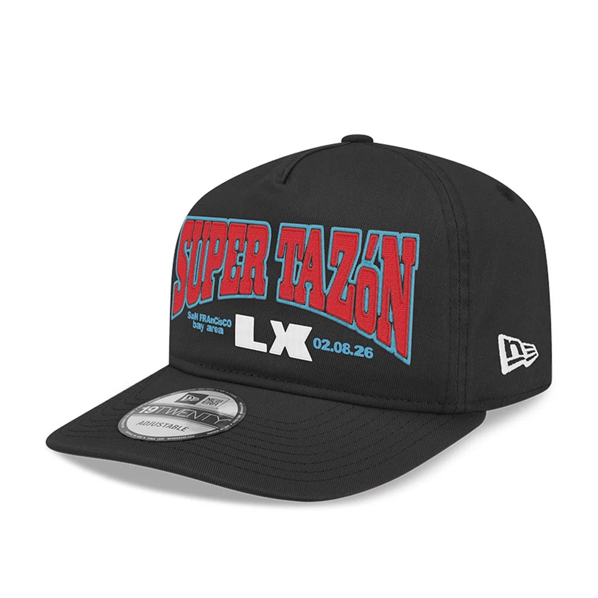 NFL X Bad Bunny Super Tazon LX 2026 Black 19TWENTY Adjustable Cap