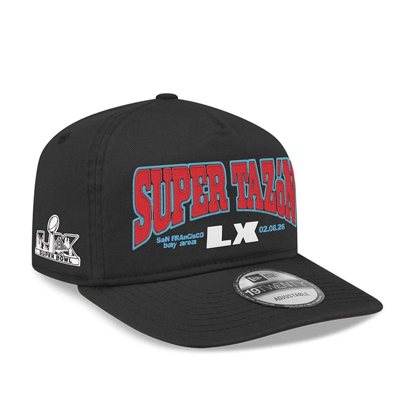 NFL X Bad Bunny Super Tazon LX 2026 Black 19TWENTY Adjustable Cap