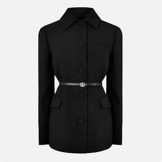 Women's Wool Long Sleeve Blazer