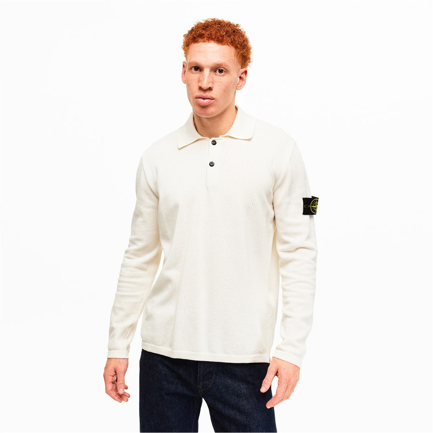 Mens Knit Polo Shirt
