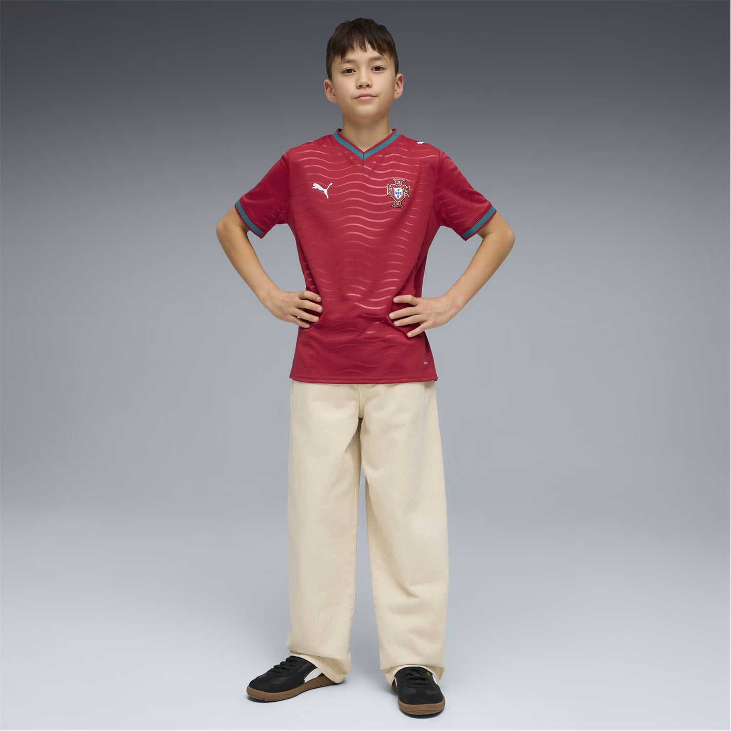 Puma Portugal Home Shirt World Cup 2026 Juniors