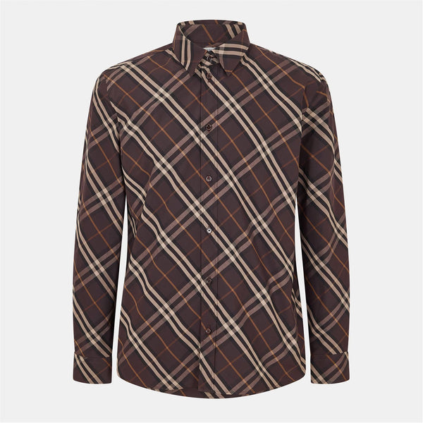 Men's Long Sleeve Patterned Tailored Fit Shirt