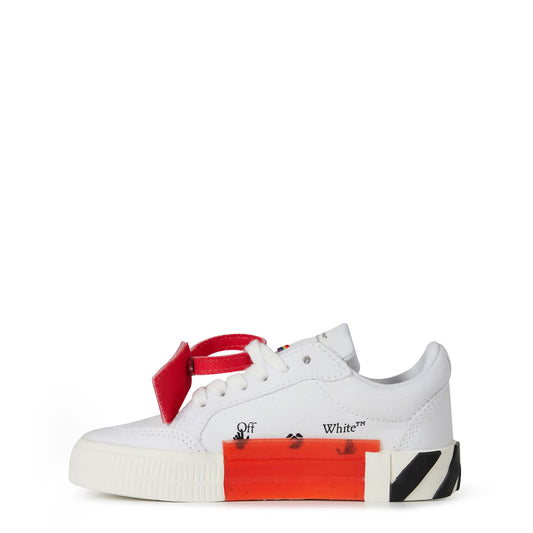 Kids Juniors Vulcanised Lace-Up Trainers, Signature Arrows Motif