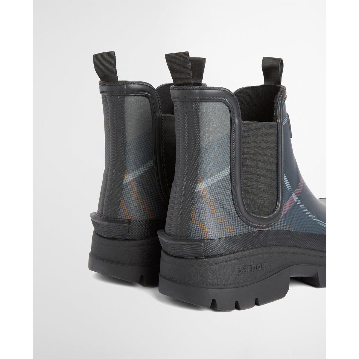 Barbour Men's B.Li Nimbus Tartan Waterproof Wellingtons