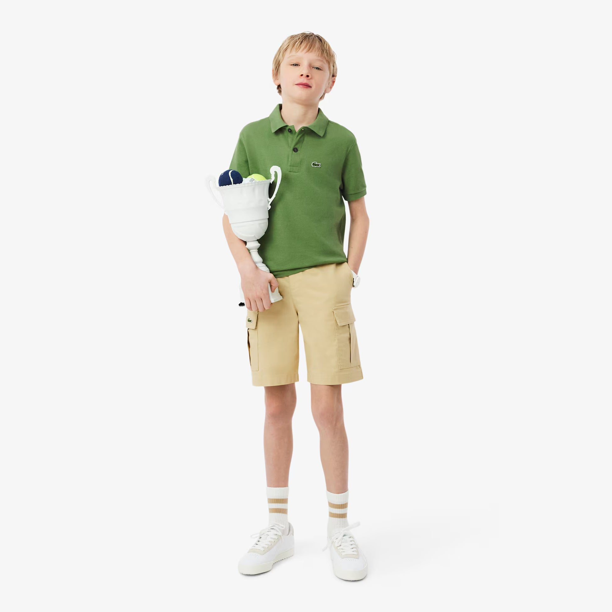 Petit Piqué Polo Shirt
