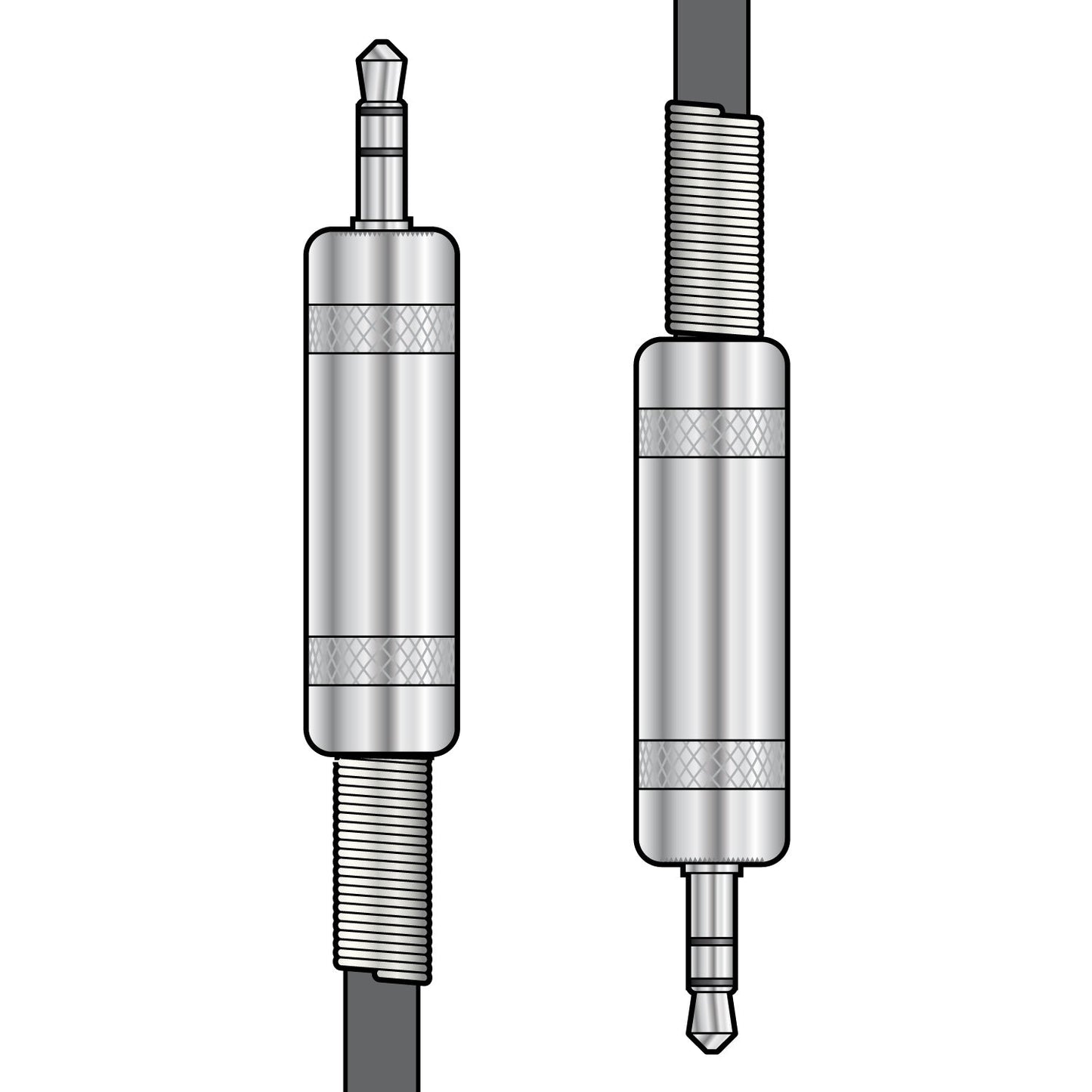 Chord / Citronic 3.5mm Stereo TRS Jack to 3.5mm Stereo TRS Jack Audio Lead
