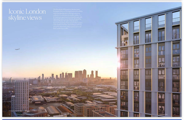 Twelvetrees Park  — Suite 1 2 and 3 Bedroom Ultra Luxury Homes — 24 Hr Concierge and World Class Amenities — West Ham London — E16