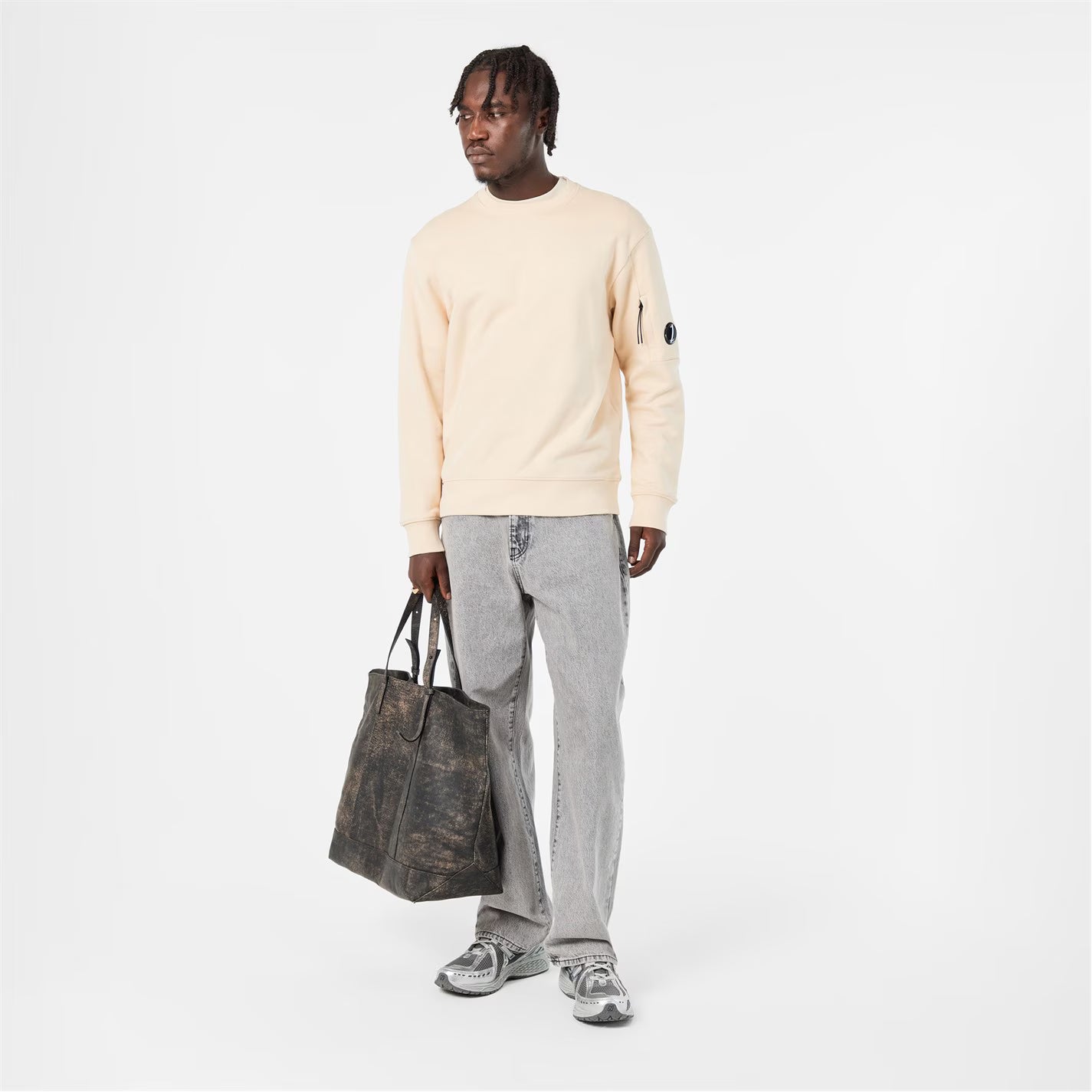 CP COMPANY Men's Lens Crew-neck Sweatshirt