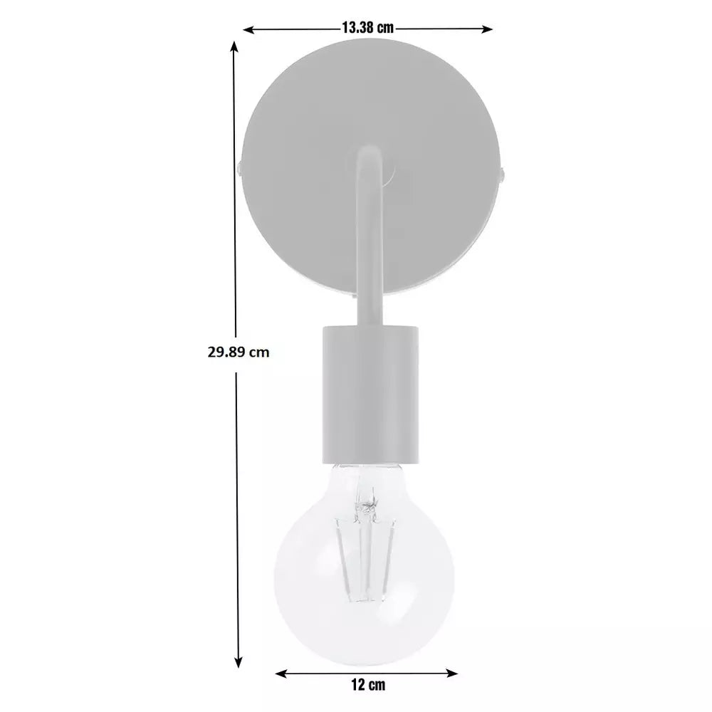 Argos Home Rayner Plug in Wall Light - Black